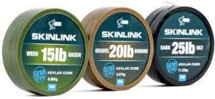 Снимка на Повод с покритие NASH Skinlink Semi Stiff 