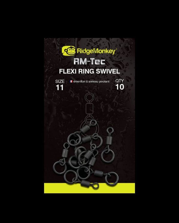 Снимка на Вирбел RidgeMonkey Connexion Flexi Ring Swivel Size 8