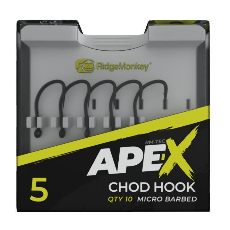 Снимка на Куки RidgeMonkey Ape-X Chod Hooks