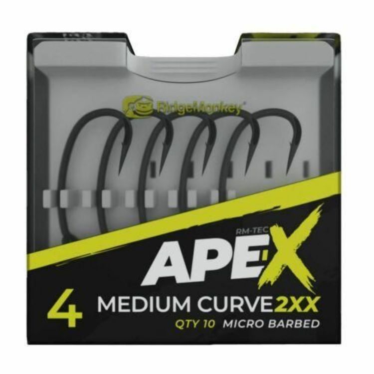 Снимка на Куки RidgeMonkey Ape-X Medium Curve 2XX