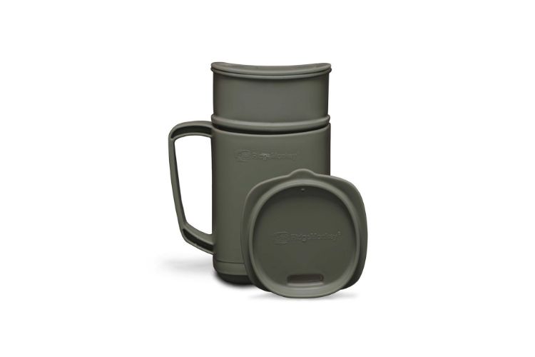 Снимка на Термо чаша с отделения RidgeМonkey ThermoMug DLX Brew Set Green