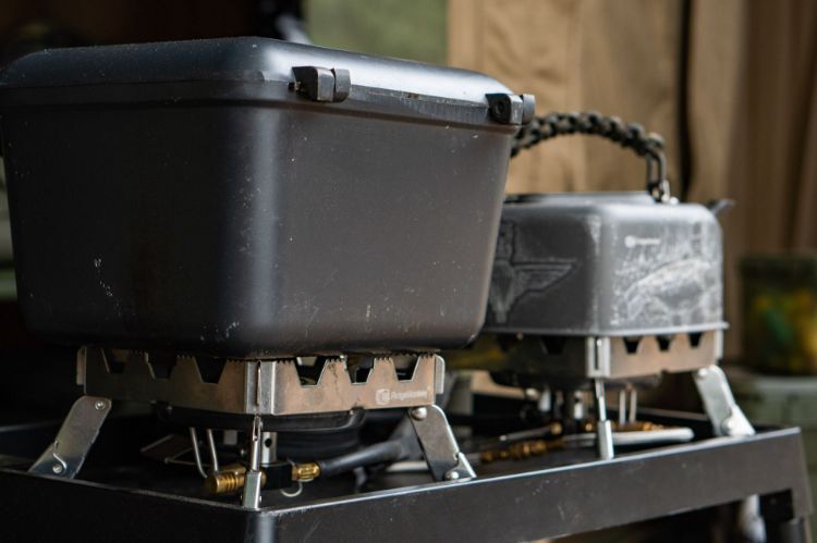 Снимка на Комплект Котлони RidgeMonkey Quad Connect Stove Pro Mini Full Kit
