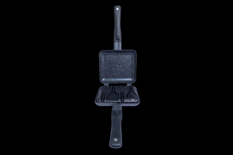 Снимка на Тиган RidgeMonkey Connect Sandwich Toaster Granite Edition