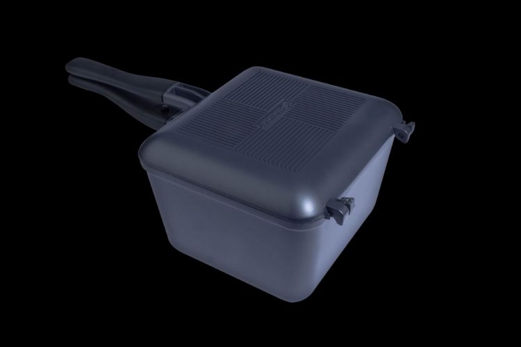 Снимка на Тиган RidgeMonkey Connect Deep Pan & Griddle XL Granite Edition