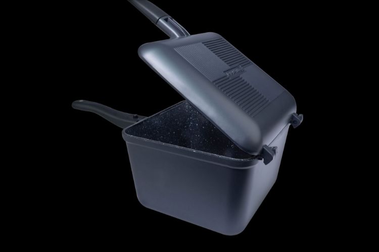 Снимка на Тиган RidgeMonkey Connect Deep Pan & Griddle XL Granite Edition