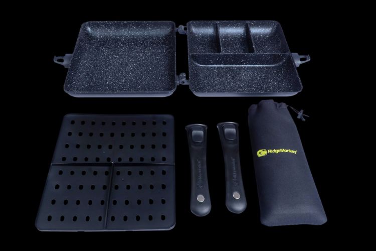 Снимка на Тиган RidgeMonkey Connect Combi & Steamer XXL Granite Edition