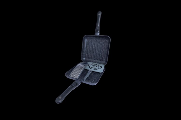 Снимка на Тиган RidgeMonkey Connect Pan & Griddle XXL Granite Edition