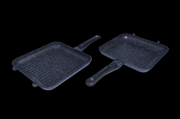 Снимка на Тиган RidgeMonkey Connect Pan & Griddle XXL Granite Edition