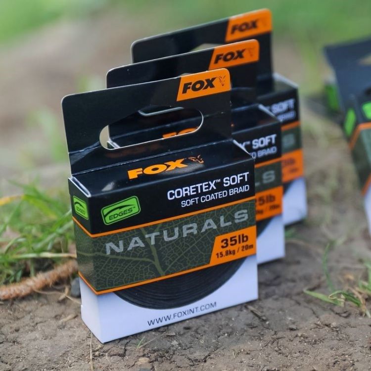 Снимка на Повод с покритие Fox EDGES Coretex Soft Coated Braid