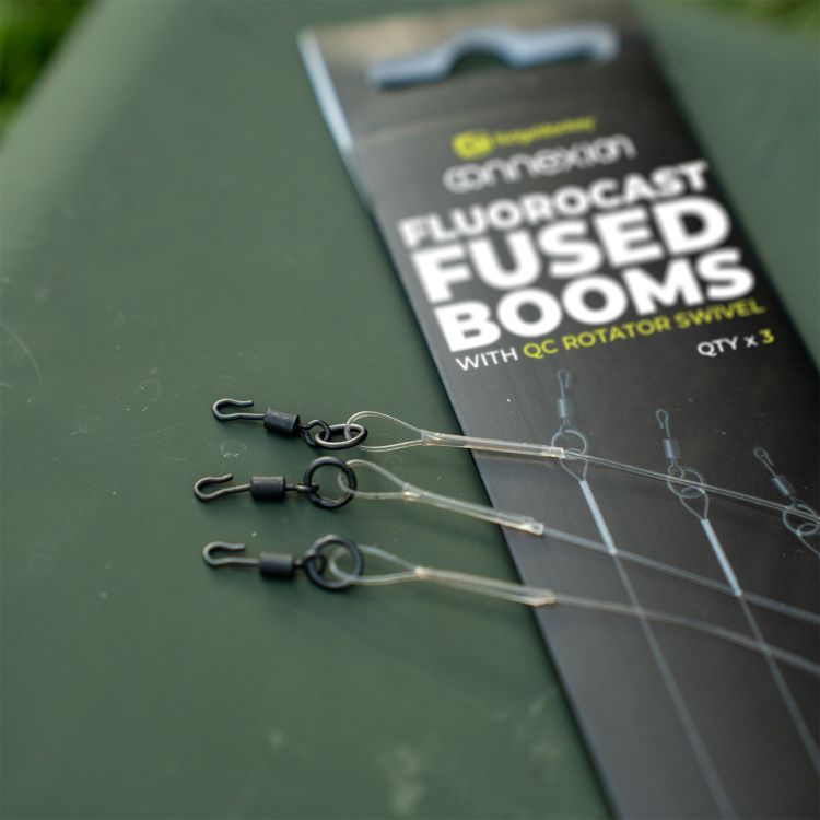 Снимка на Готов монтаж RidgeMonkey FluoroCast Fused Booms with QC Rotator Swivel 7” 18cm