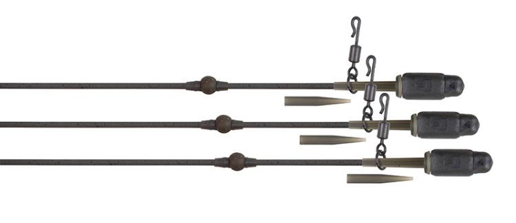 Снимка на Готови лидери Fox Edges Tuff Tungsten Tubing Heli-Clip Rigs