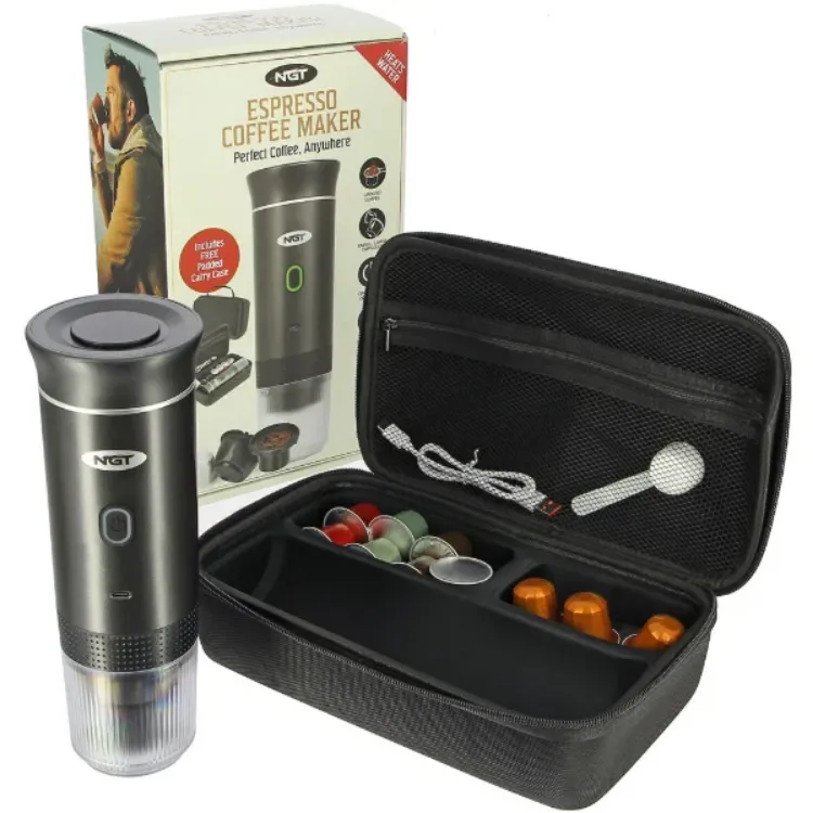 Снимка на Кафе машина NGT Portable Espresso Machine USB 